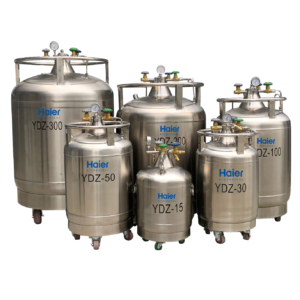 Serie de contenedores de nitrógeno líquido auto presurizados